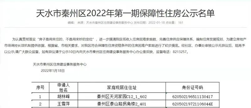 天水市首府住房改革委员会办公室招聘公告发布